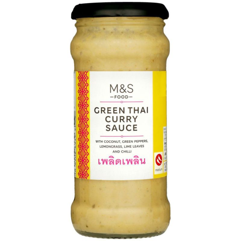 

MARKS & SPENCER M&S Green Thai Curry Sauce 340g