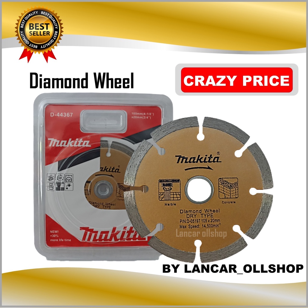 Diamond Wheel Kering / Mata Potong Keramik