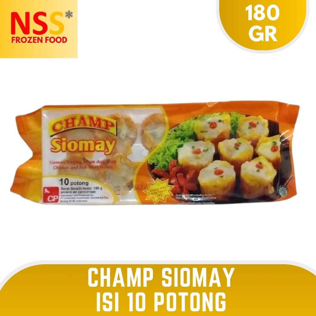 

CHAMP CHICKEN & FISH SIOMAY 180 GR X 30