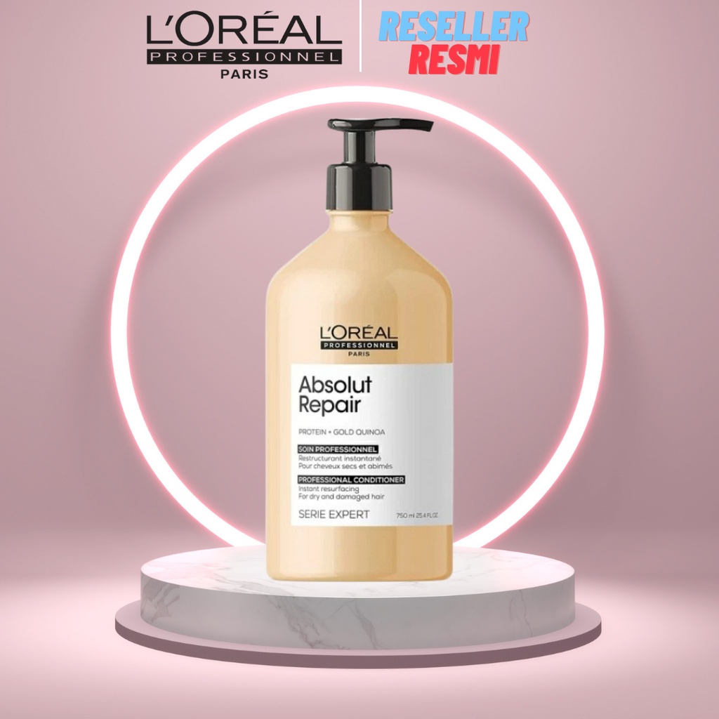 LOREAL Professionnel Absolut Repair Conditioner 750ml - Kondisioner Untuk Rambut Rusak