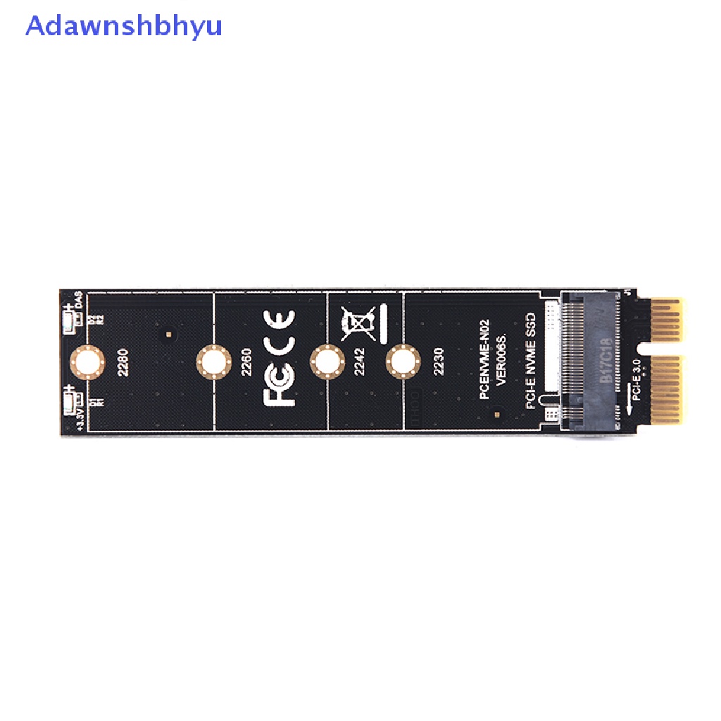 Adhyu Adaptor Pcie To M2 Nvme Ssd M2 Pcie X1 Raiser Pci-E Pci Express M Key Connector ID