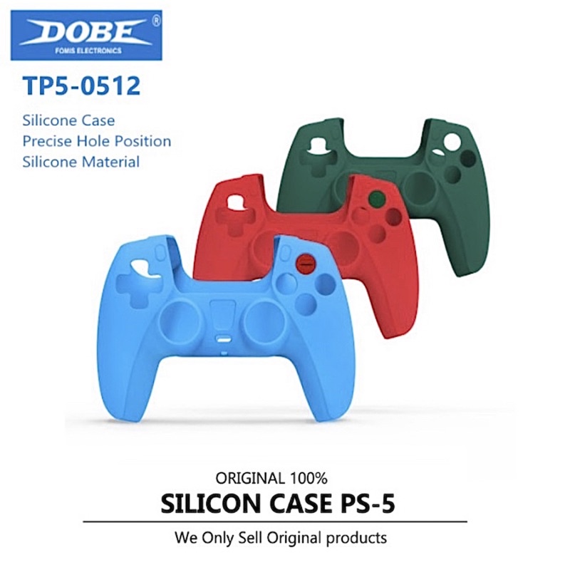 PS5 Dobe Silicon Case Silikon Pelindung Stik Stick PS 5 Dualsense Dual Sense Playstation 5