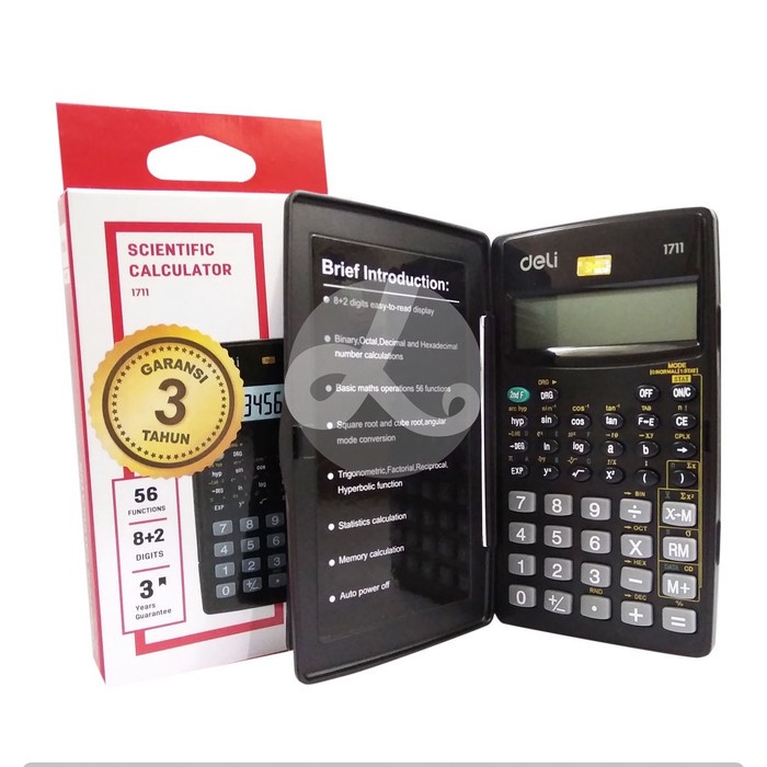

Scientific Calculator Kalkulator DELI E-1711 E1711 KALKULATOR Original
