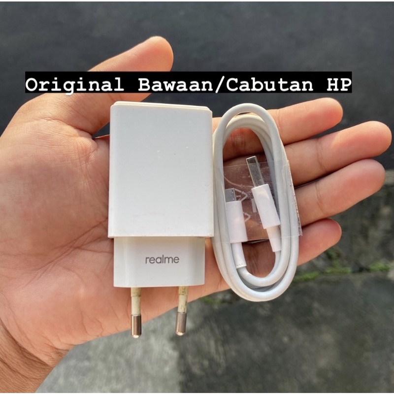 Charger Original 100% Copotan/Bawaan HP Realme 2A C21y C2 5i C3 C11