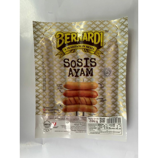 

Bernardi sosis ayam 250gram 12cm