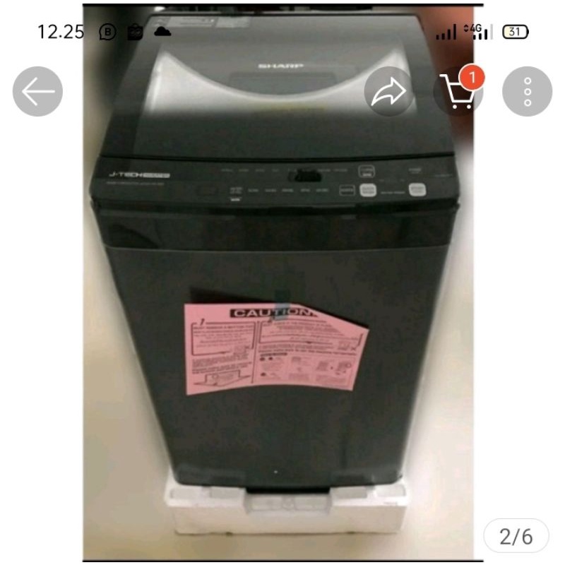 Mesin cuci sharp es-m9500xt
