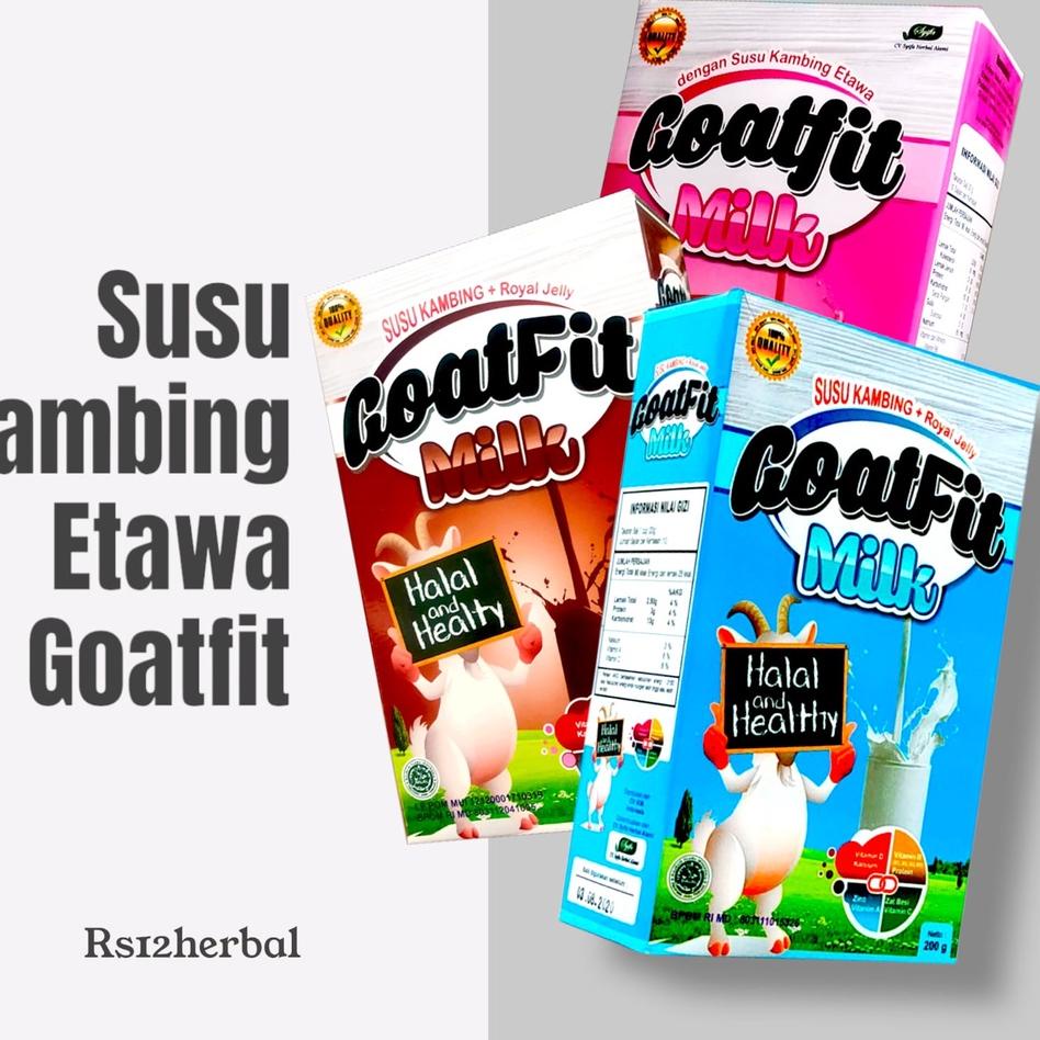 

❤[PROMO MURAH!!!]❤ Susu Kambing Etawa GoatFit | Susu Goatfit l Susu Bubuk Solusi Atasi Masalah Pernapasan / Asma / Kolesterol Tinggi