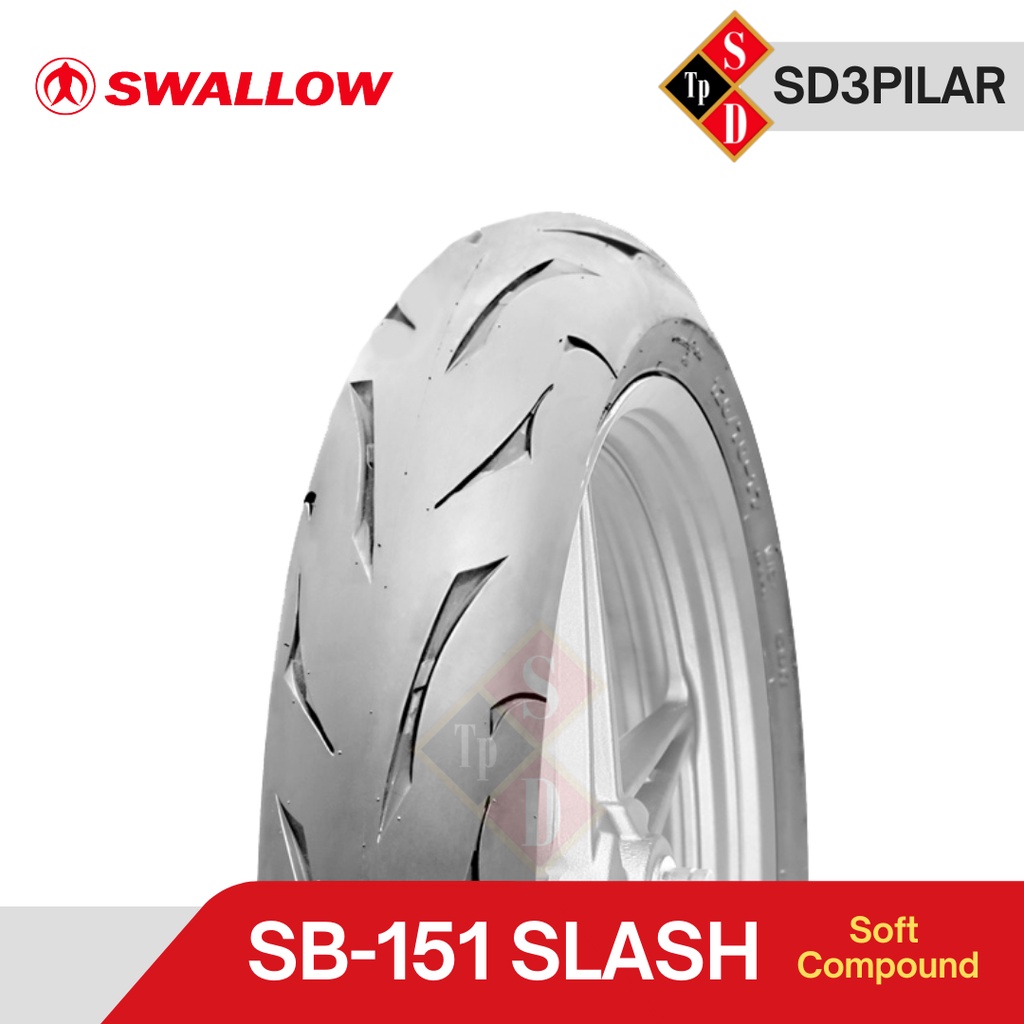 Ban Motor Swallow 140/70-13 SB-151 Slash Soft Compound Tubeless