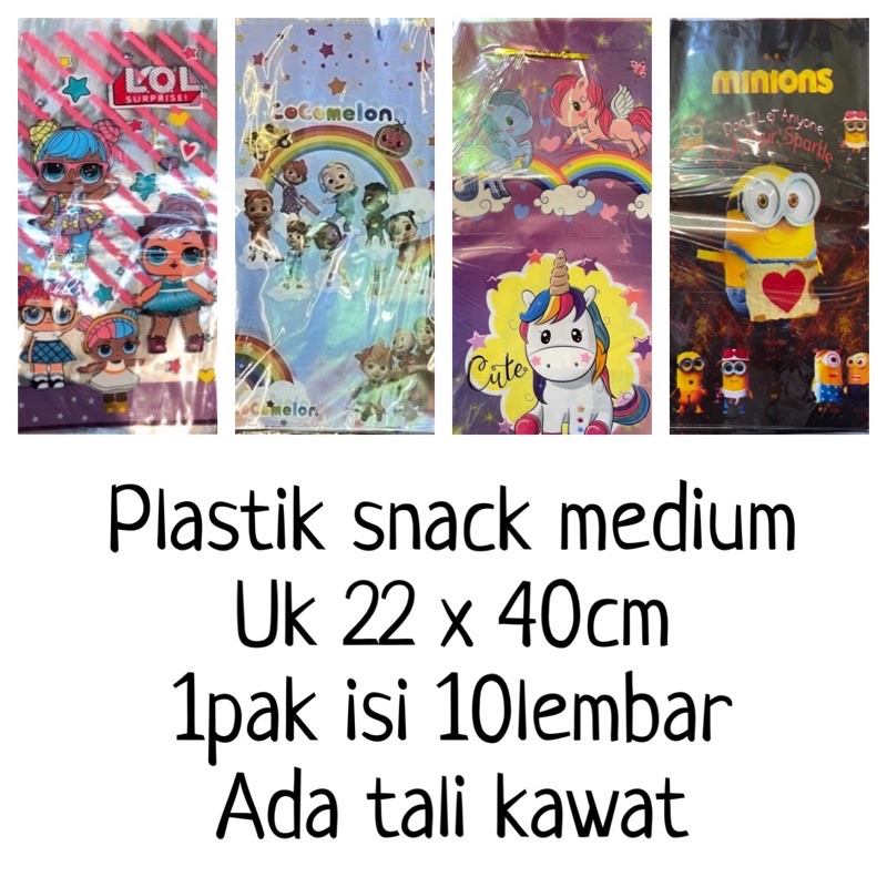 

PLASTIK SNACK MEDIUM COCOMELONN