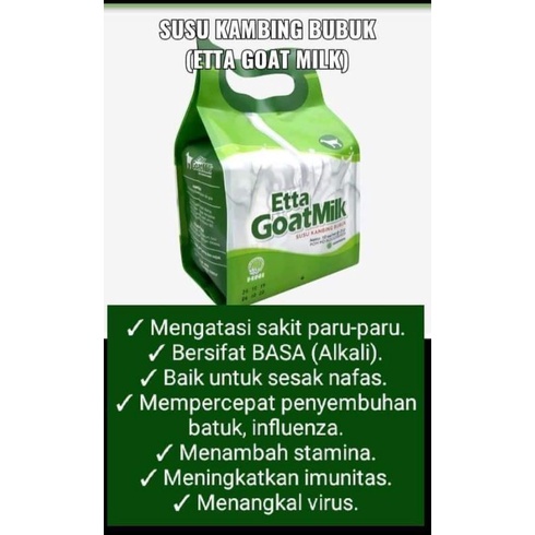 

Etta goat milk HNI