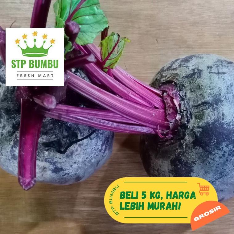 

F⚡ASH SALE Buah Bit Beet Root Segar Fresh 1 kg .,.,.,.,