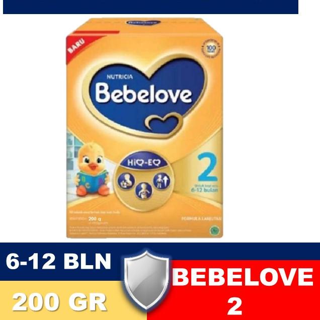 Star Seller SUSU BEBELOVE 2 FORMULA BAYI 200 GR [ 6-12 BULAN ]