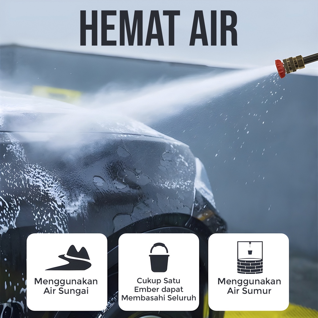 Mobil Jet Cleaner 388VF Alat Cuci Mobil Cuci Staem Mesin Cuci motor Ac Mobil Screen Sablon Berkualitas Pompa Mesin Cuci Tekanan Alat Portable Nirkabel