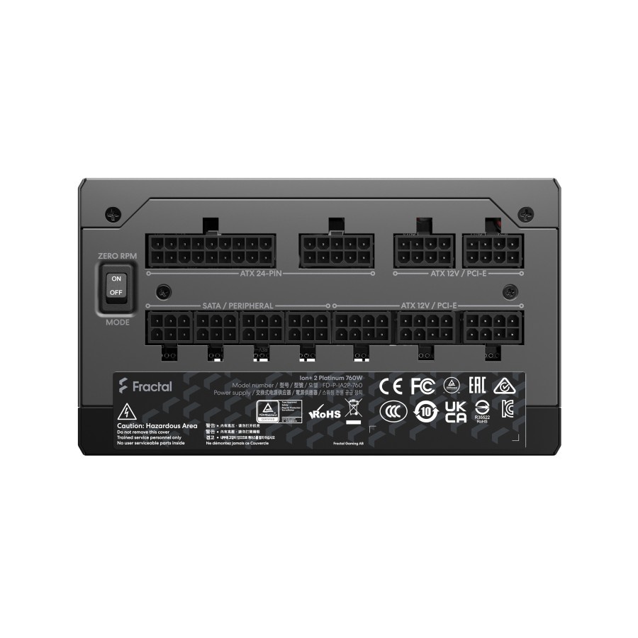 Fractal Design Ion+ 2 760W 80+ Platinum - Fully Modular / PSU 760W