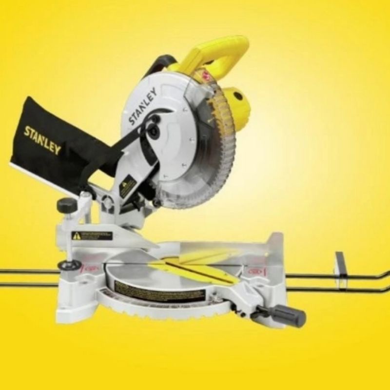 Mesin Gergaji Compound Miter Saw 10" Stanley SM16-B1