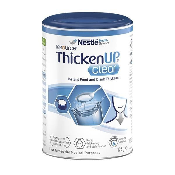 

⭐BISA COD⭐ Nestle Resource Thicken Up Clear Instant Food & Drink Thickener 125g