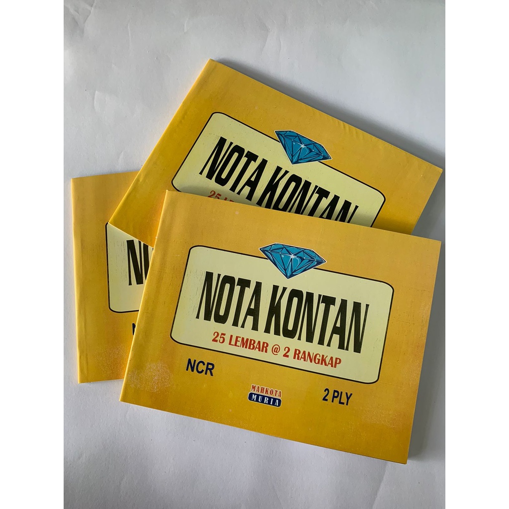 

Nota Kontan Besar 2 Ply NCR / Nota Besar 2 Ply Landscape