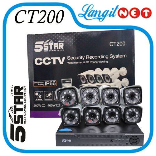 CT200 5STAR CCTV CAMERA 8 IN 1