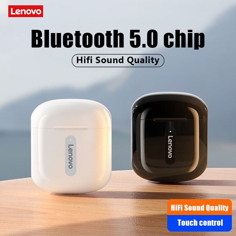 TWS Lenovo XT83 Headset Bluetooth 5.0 Wireless Earphone Kontrol sentuh Dukungan untuk Android IOS with Mikrofon