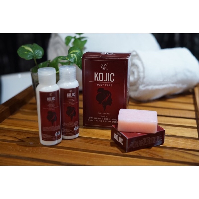 SYB Paket Kojic Body Care 3in1/ Paket Lotion Sabun Kojic