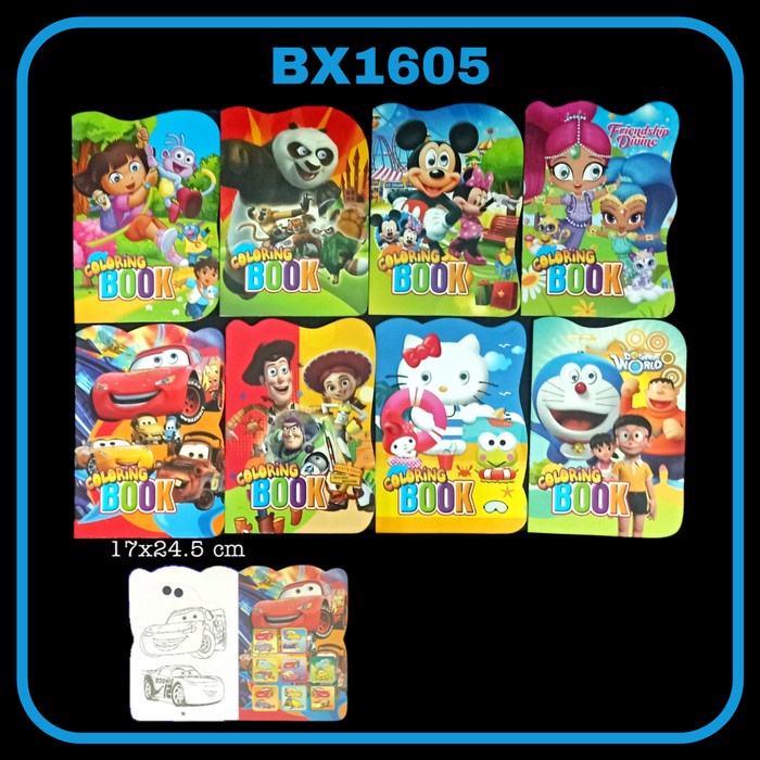 

PRO Buku Mewarnai Tanggung Mata / Buku Mewarnai Anak / Buku Anak