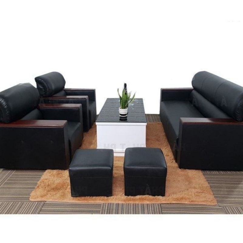Sofa ruang tamu kulit full set