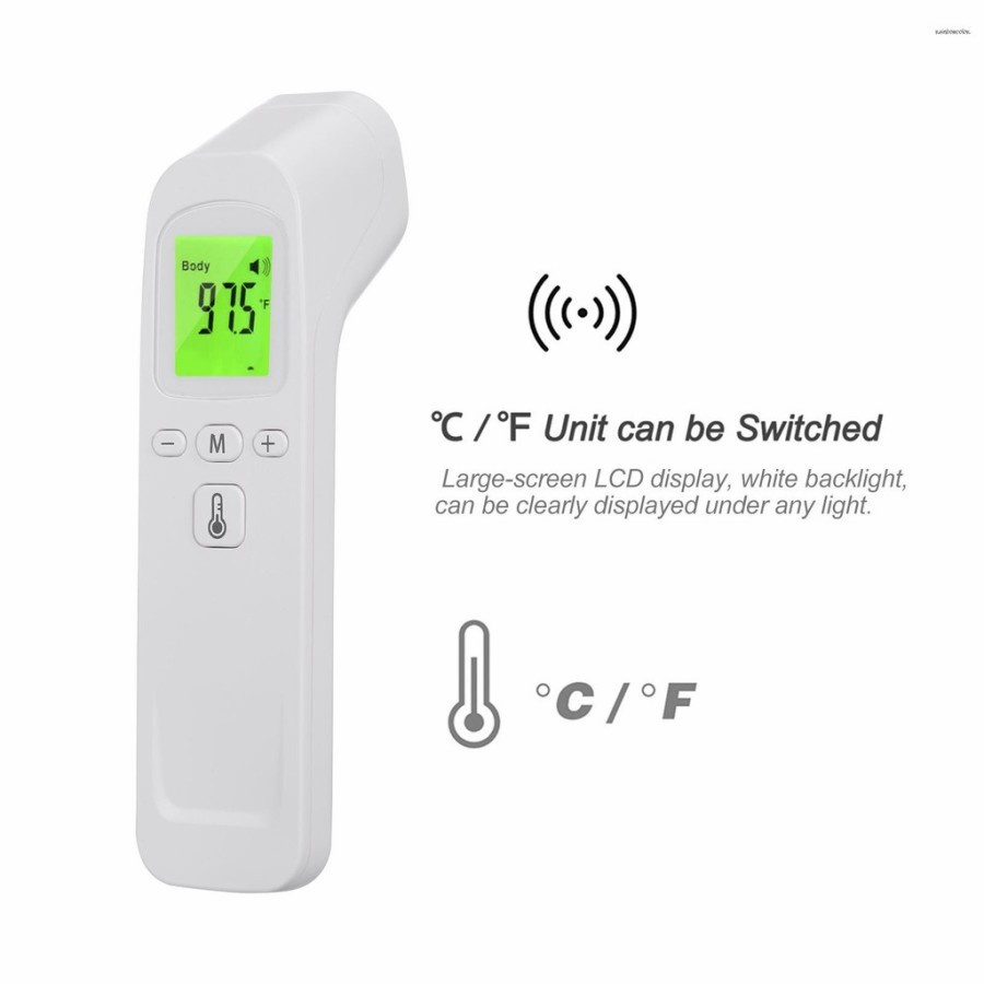 TERMURAH TERMOMETER DIGITAL INFRARED THERMOMETER NON CONTACT ALAT CEKSUHU TUBUH DAN RUANGAN