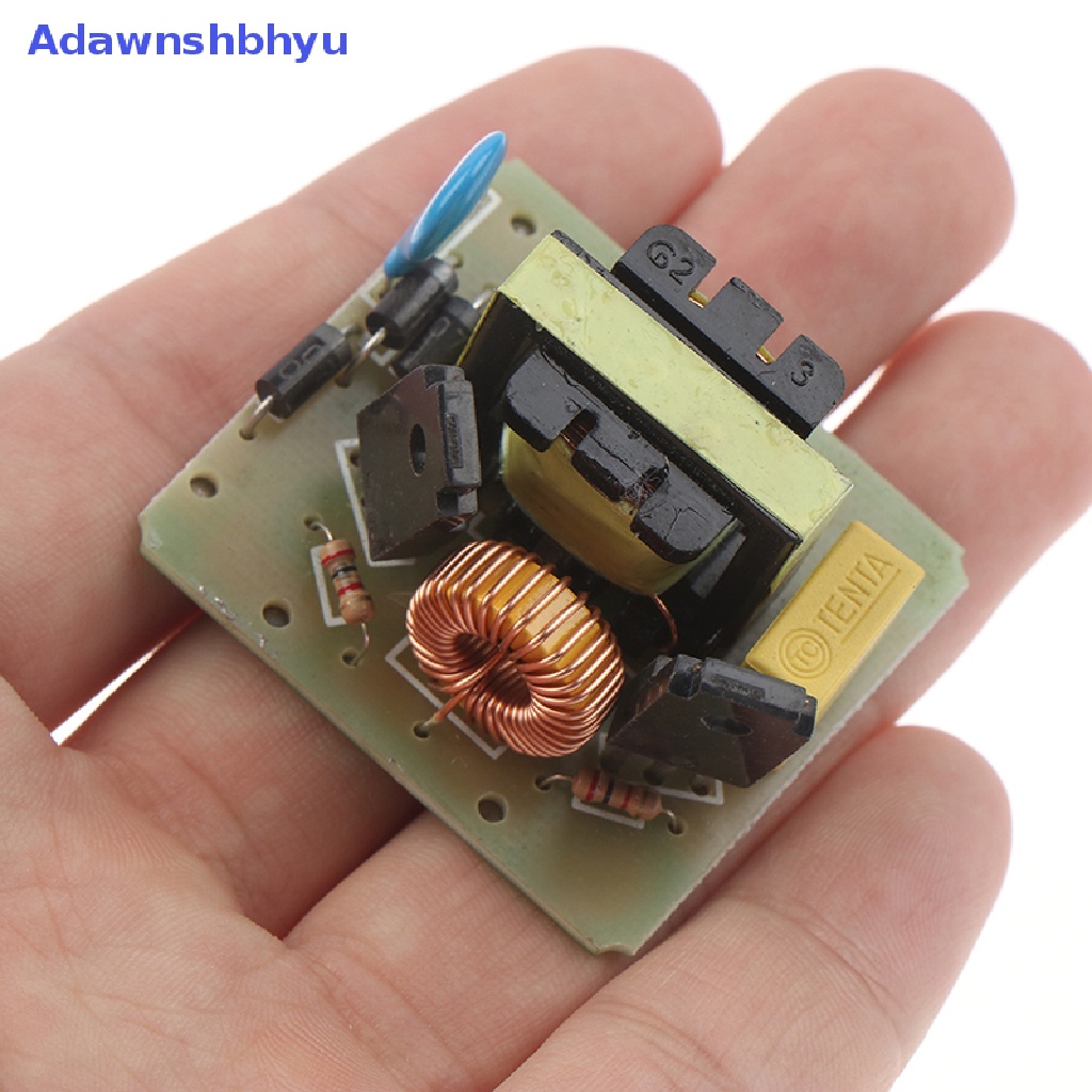 Adhyu Modul Daya Step UP 12V to 220V 40W DC-AC Boost Inverter Module Power Regulator ID