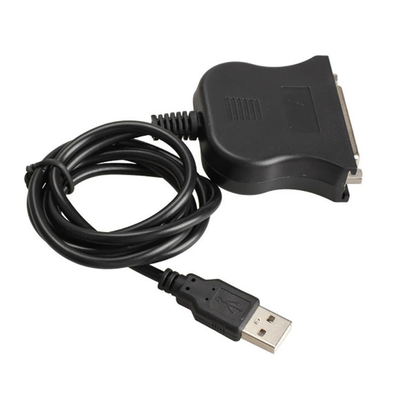 Btsg 80cm USB to DB25 25Pin Paralel Port Printer Converter Kabel USB2.0 Adaptor