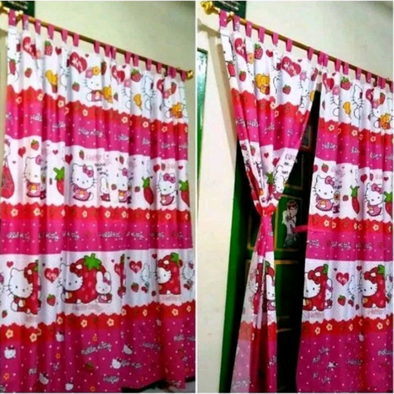 GORDEN PINTU KARAKTER KAMAR TIDUR MURAH HORDENG TIRAI