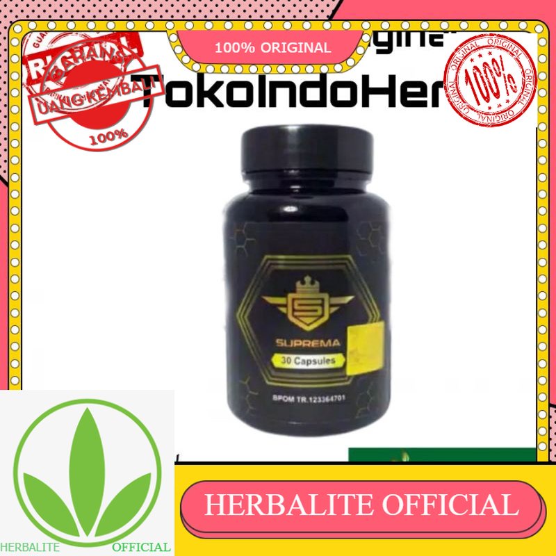 100% ORIGINAL Suprema asli original obat kesehatan pria