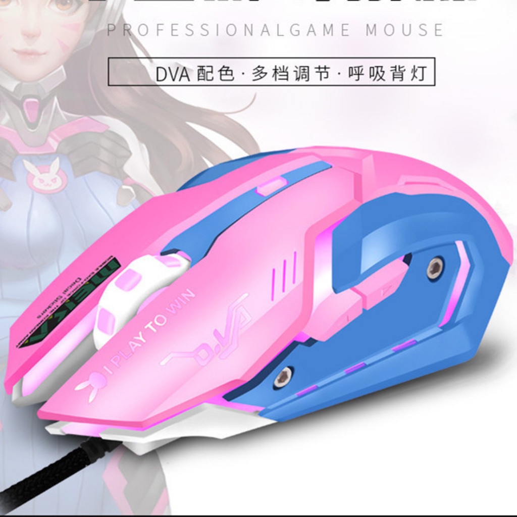 Mouse Kabel Mouse Gaming RGB USB Wired 4kelas DPI Adjustable 1200-1600-2400-3200 DPI Mouse Lampu Warna-Warni