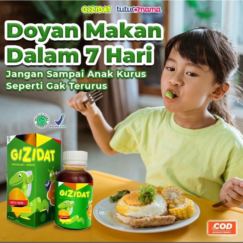 Gizidat penambah nafsu makan anak vitamin penambah berat badan anak