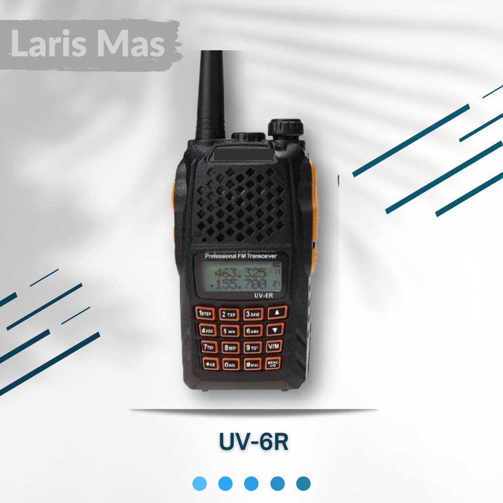 Radio HT Handy Talky Pofung UV 6R Bopeng BF UV6R