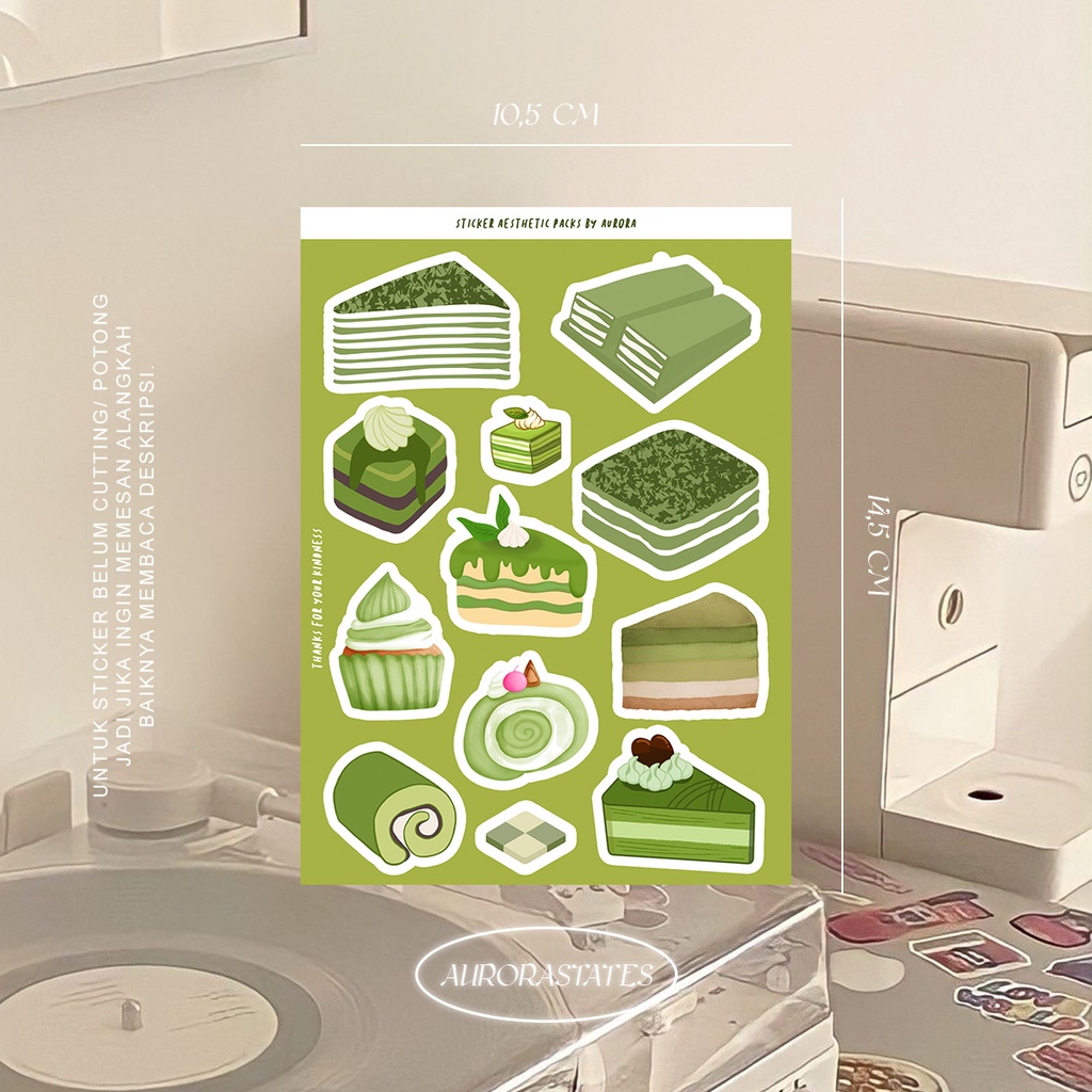 Sticker aesthetic food tumblr | sticker cape hp laptop
