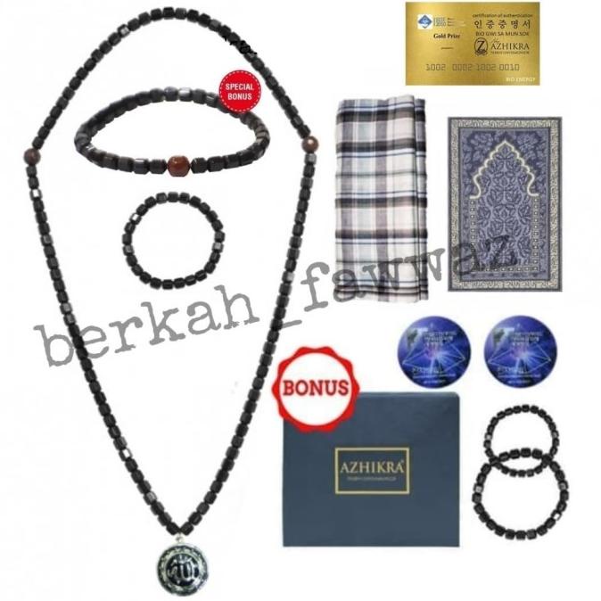 kalung kesehatan AZHIKRA -Tasbih azikra original gwisamunsok - Azzikra
