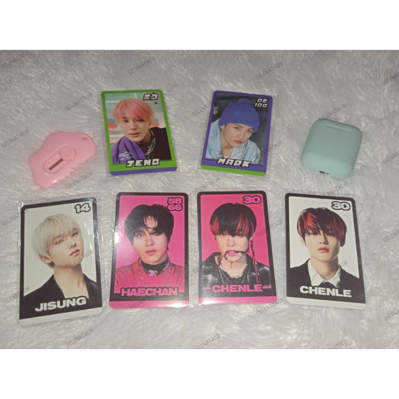 WTS TRADING CARD GLITCH MODE Jeno Mark Jisung Haechan Chenle