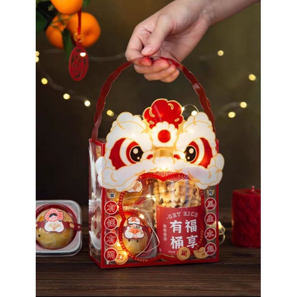

Liong PVC Kotak Imlek / Box Sarang Burung / Packaging Makanan Minuman CNY 2023
