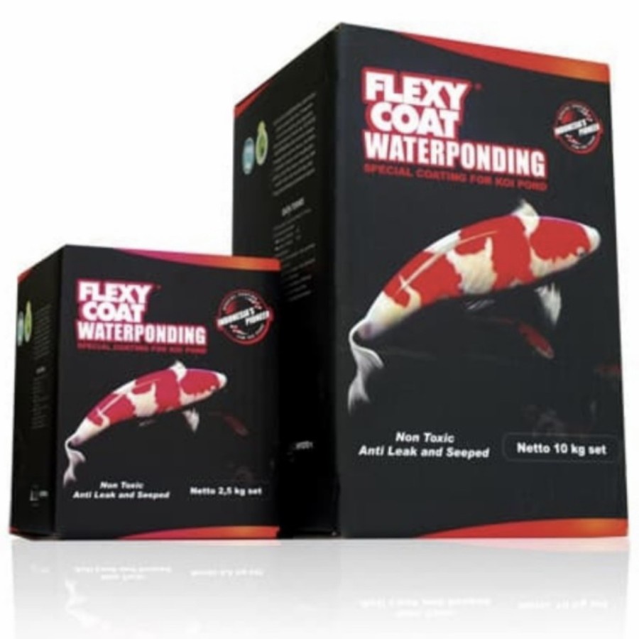 Flexy Coat Flexycoat Waterponding 10 Kg Cat Kolam Ikan Koi