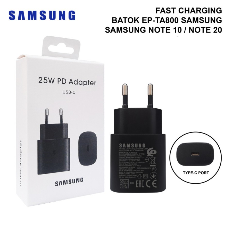 FG STORE CHARGER SAMSUNG NOTE 10 / 20 KABEL TYPE C TO C FAST CHARGING EP-TA800