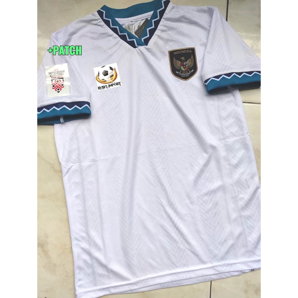 Jersey Baju Bola Indonesia Away Timnas Full Patch New 2022 2023 Grade Ori