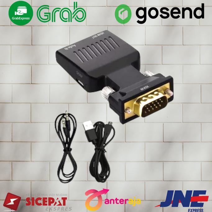 CONVERTER VGA TO HDMI WITH POWER