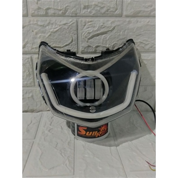 PAKET REFLEKTOR LAMPU DAYMAKER SUPRA X 125 FI INJEKSI