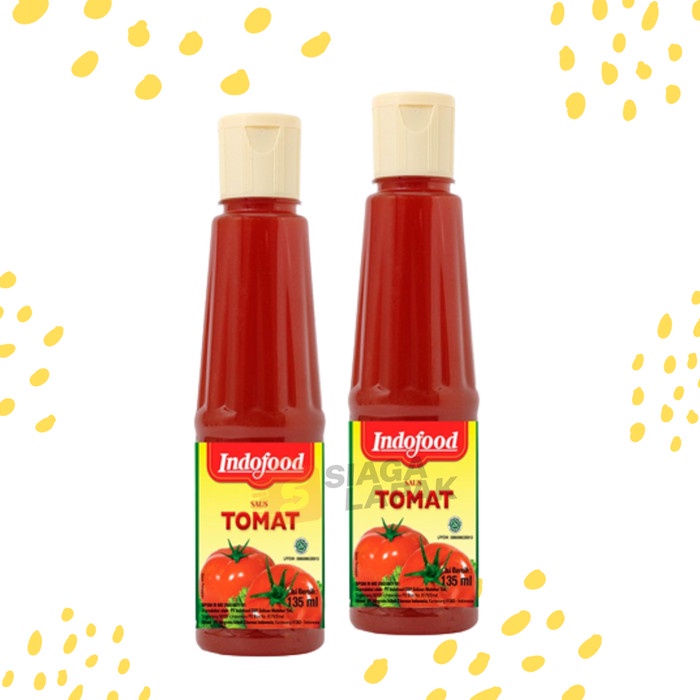 Saus Tomat Indofood Botol Meja 135 ml