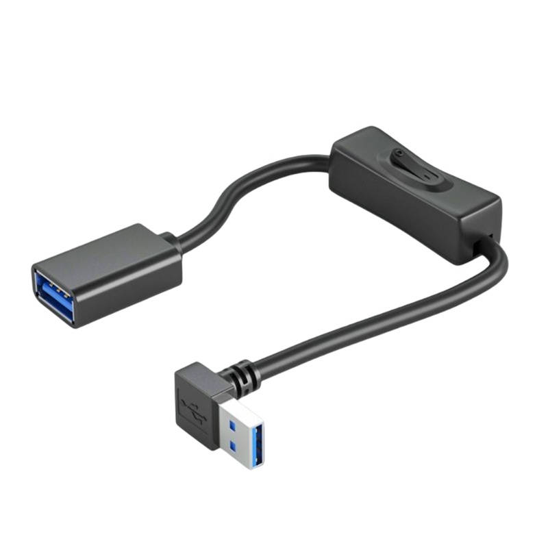 Zzz Kabel Extender USB 3.0 Transfer Data Tinggi Dengan Saklar Untuk Komputer PC Lampu USB