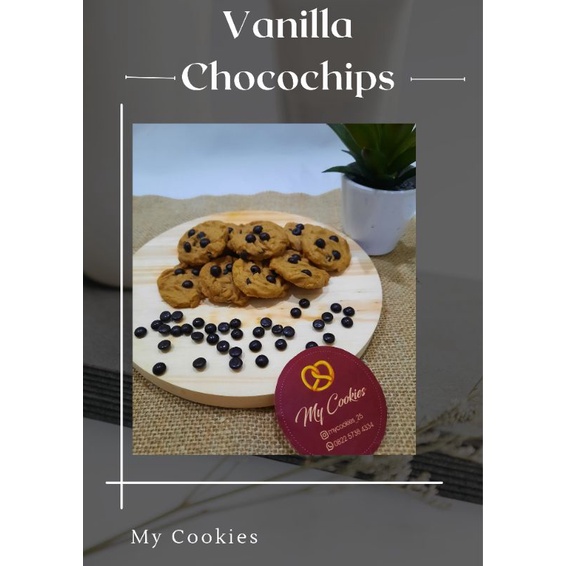 

Vanilla Chocochips Premium 250g/Chocochips lumer/Chocochips enak/ chocochips renyah