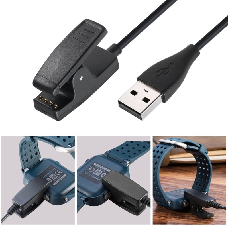 Charger Adapter Kabel Klip Pengisian USB zzz 5V Untuk Garmin Forerunner235 35 230 630