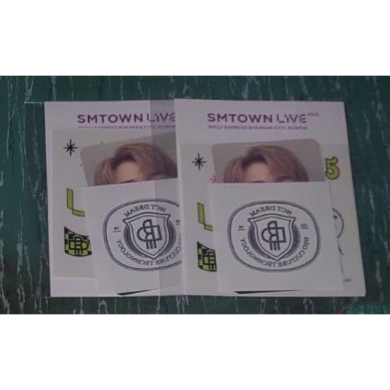 READY STOCK NCT DREAM JAEMIN SMCU EXPRESS KWANGYA PASSPORT AR TATTOO