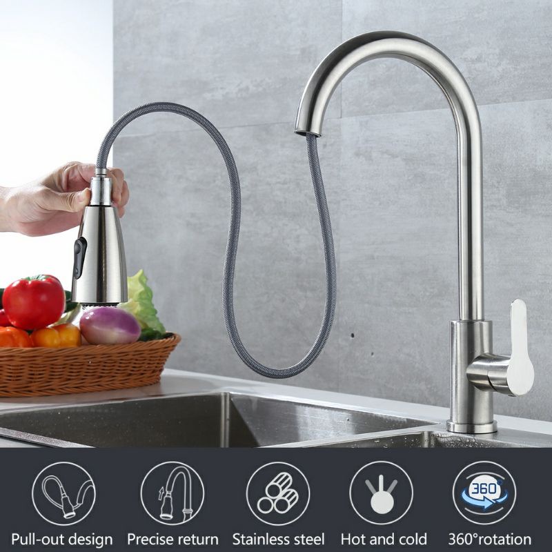 Promo Keran Sink Tarik/Keran  Leher Angsa Jumbo/ Keran Sink Panas Dingin/Keran Sink