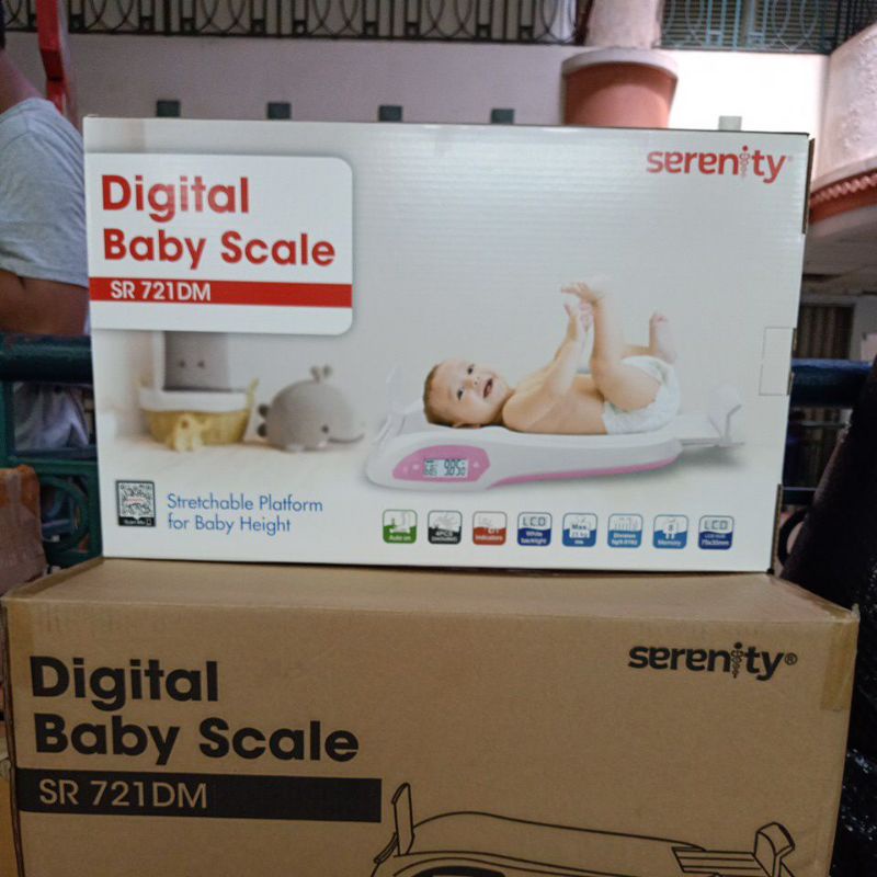 Timbangan bayi digital serenity SR721DM